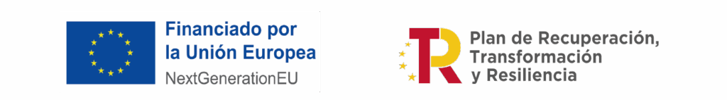 Logos de financiación de la Unión Europea y Plan de Recuperación, Transformación y Resiliencia